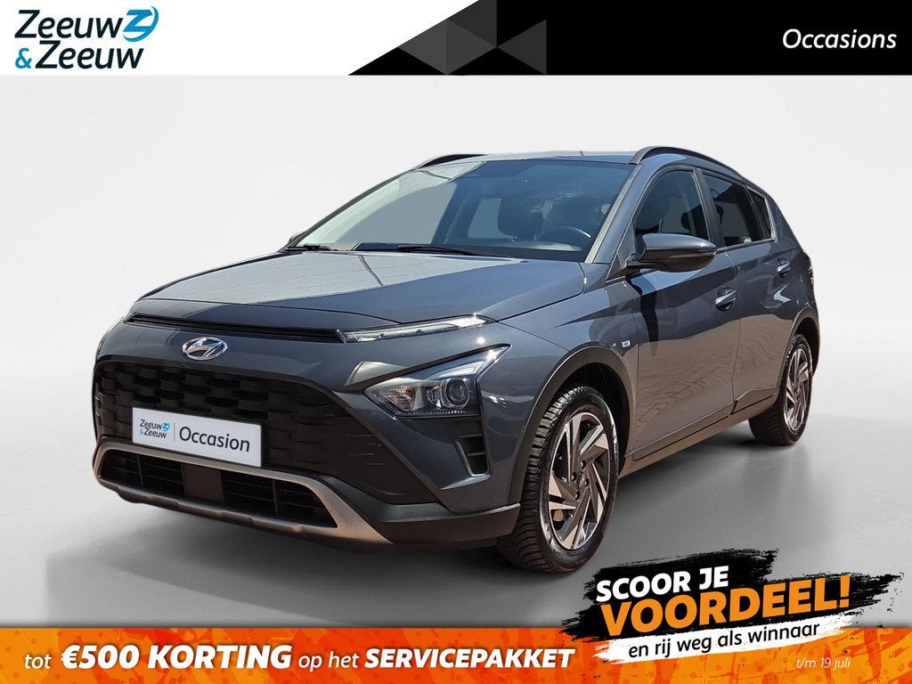 Hyundai Bayon 1.0 T-GDI Comfort Smart Automaat | 1e Eigenaar, Auto's, Hyundai, 12 maanden, Gebruikt, Euro 6, Origineel Nederlands