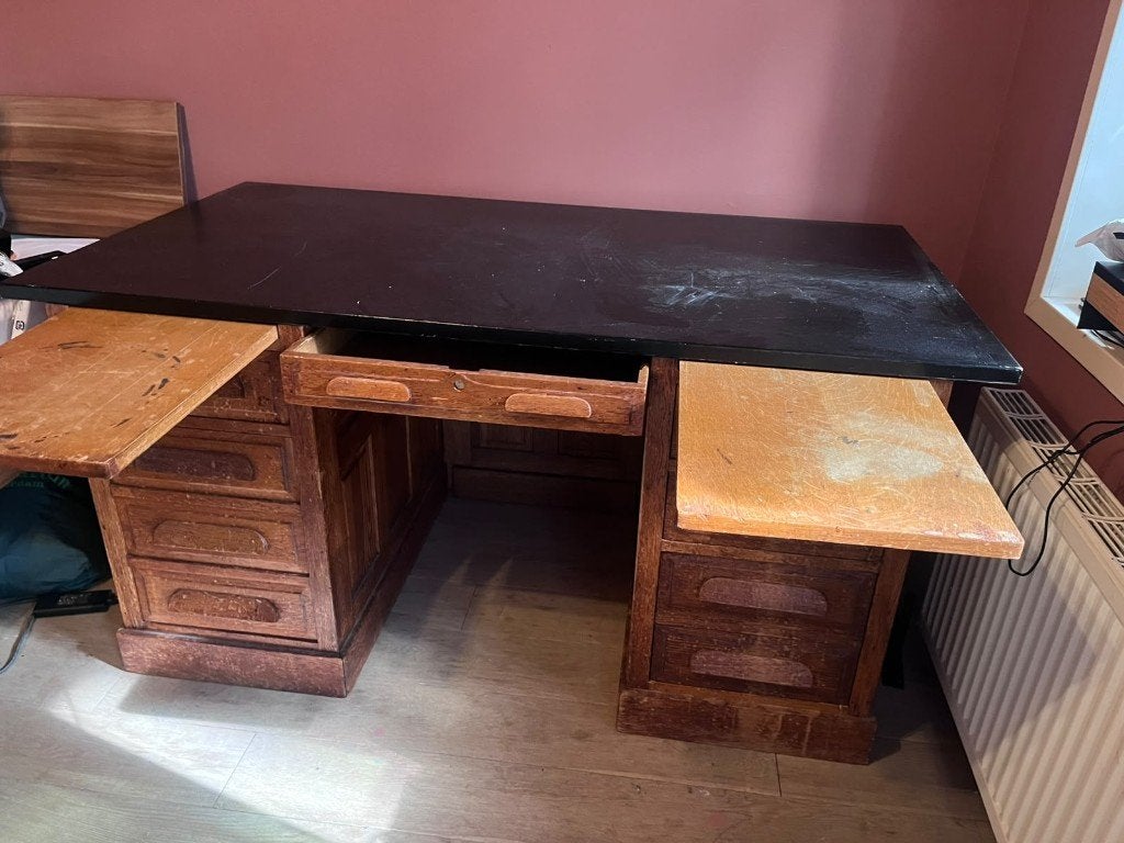 Bureau, Ophalen, Overige typen, Gebruikt, 150 cm