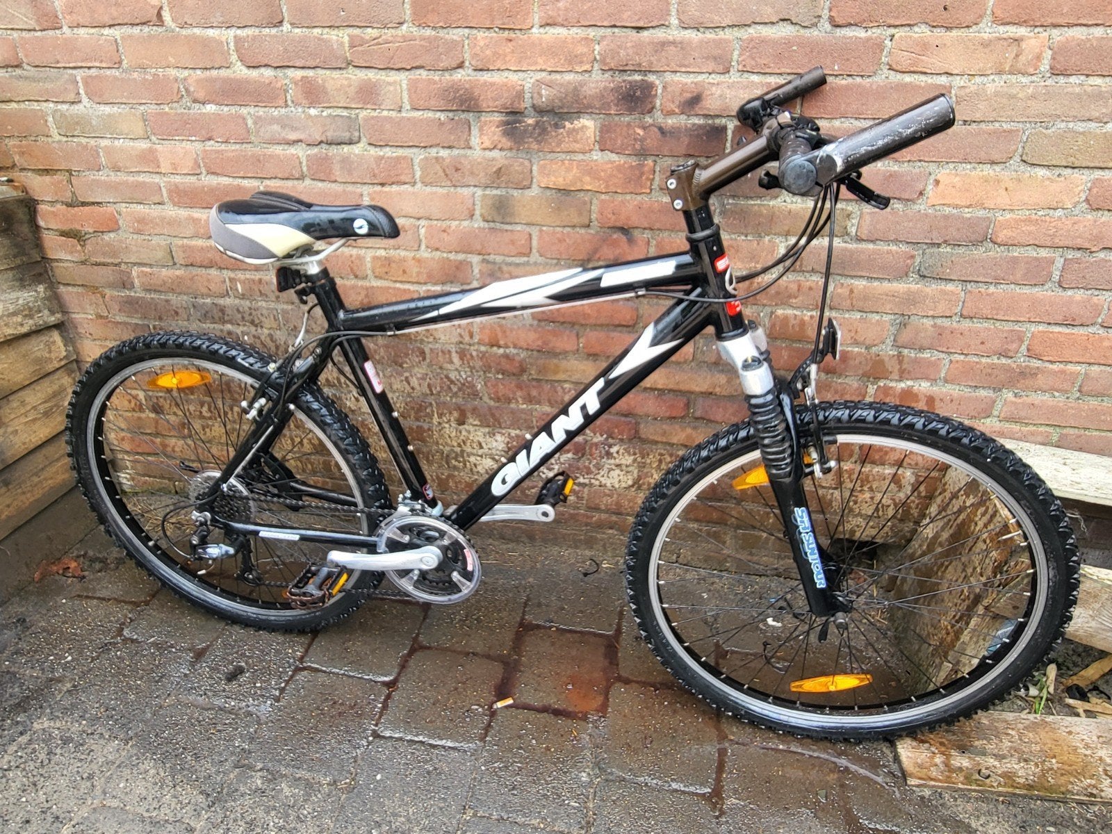 Gave Giant Rincon jongensbike 18speed Acera etc v.a 10jaar, Ophalen, Gebruikt, Hardtail, Velgrem
