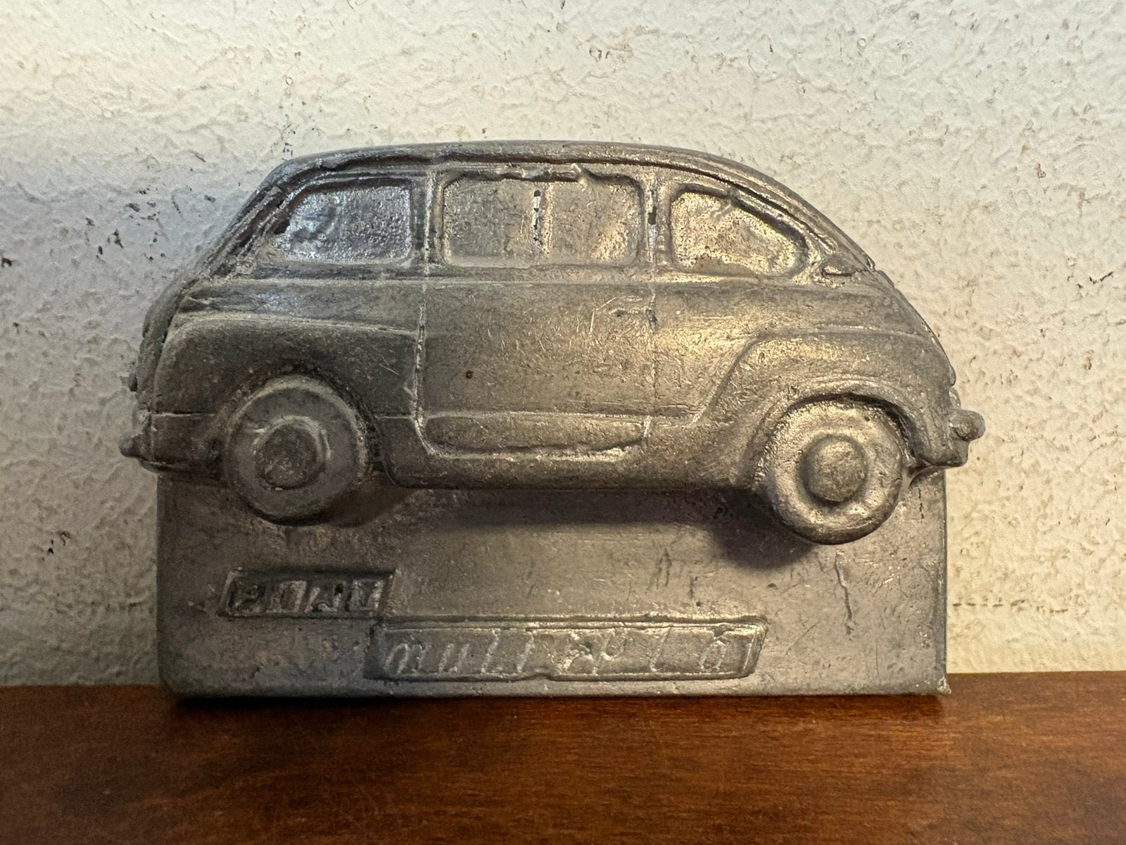 Fiat 600 multipla van metaal (tin?) schaalmodel, Verzamelen, Automerken, Motoren en Formule 1, Ophalen of Verzenden, Gebruikt