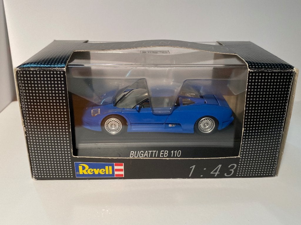 Bugatti EB110 Revell 1:43, Ophalen of Verzenden, Zo goed als nieuw, Auto, Overige merken