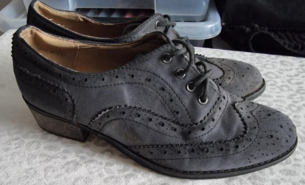 Atmosphere Brogues - Maat 38, Atmosphere, Schoenen met lage hakken, Verzenden, Grijs