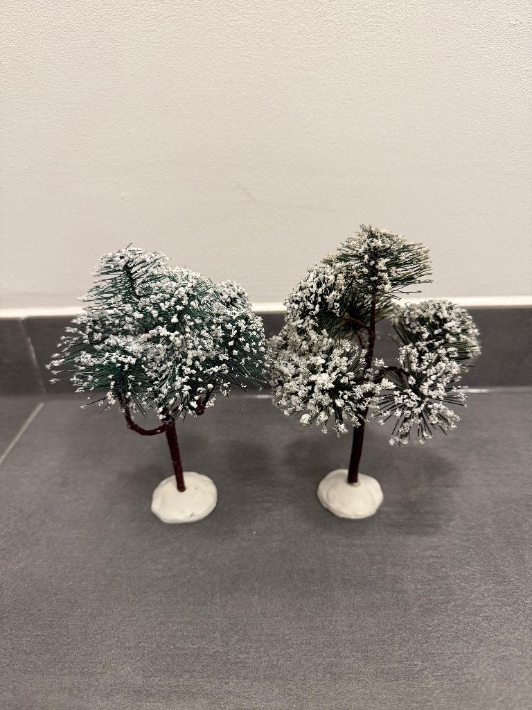Kerstboompjes kerstversiering voor het kerstdorp, Diversen, Ophalen of Verzenden, Nieuw