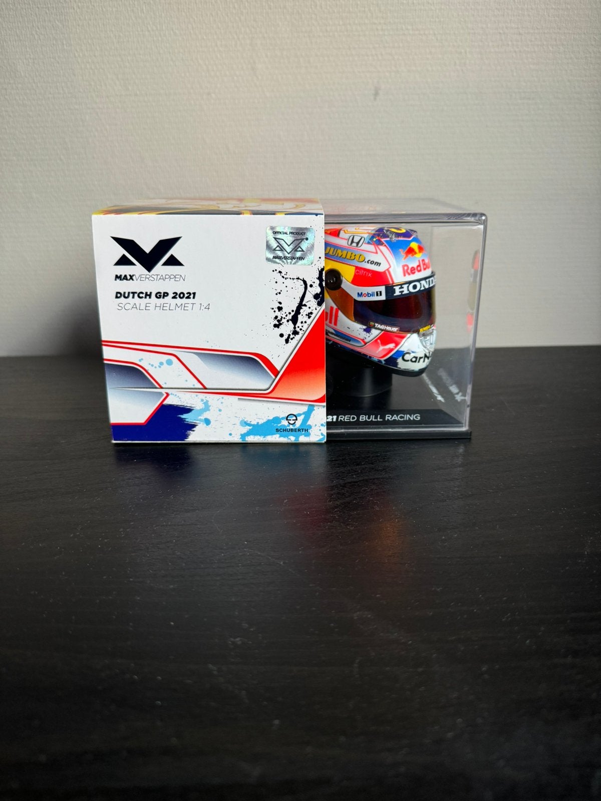 Max verstappen zandvoort helm 2021 1:4, Verzenden, Nieuw, Formule 1