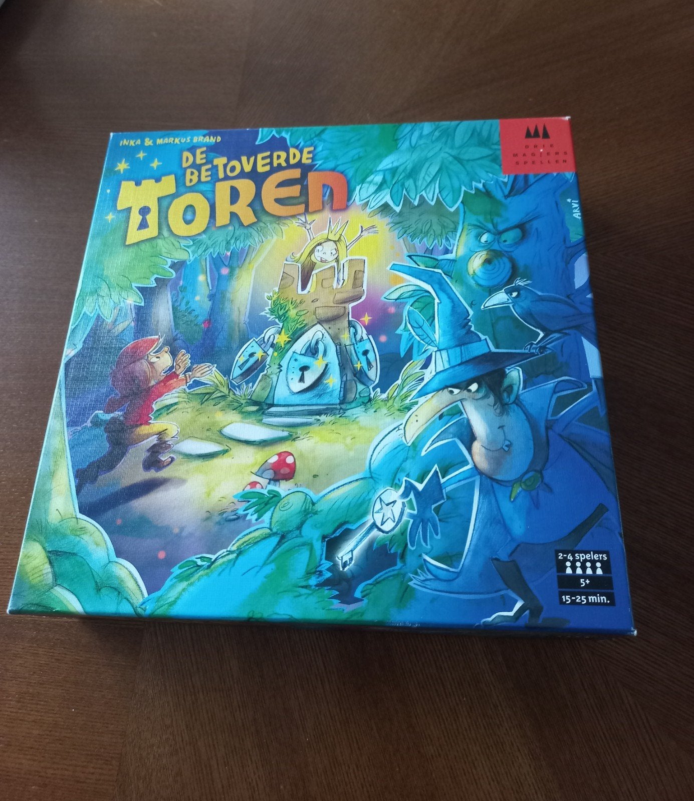 Spel de betoverde toren., Hobby en Vrije tijd, Gezelschapsspellen | Bordspellen, Ophalen, Zo goed als nieuw