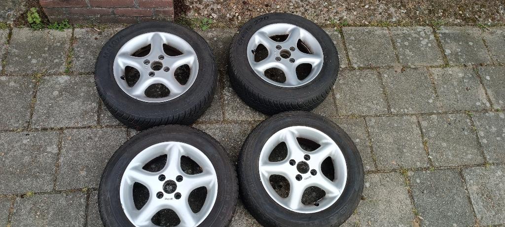 Borbet velgen 6Jx14 4x100, Auto-onderdelen, Overige Auto-onderdelen, Mazda, Gebruikt, Ophalen