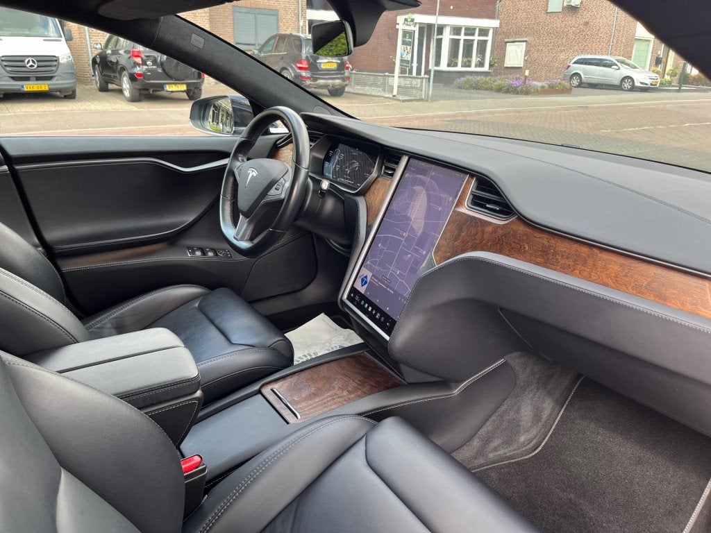 Tesla MODEL S 100D / PANO / CAMERA / NAVI / LEDER / KEYLESS, Auto's, Automaat, Gebruikt, 100 kWh, 110 €/maand
