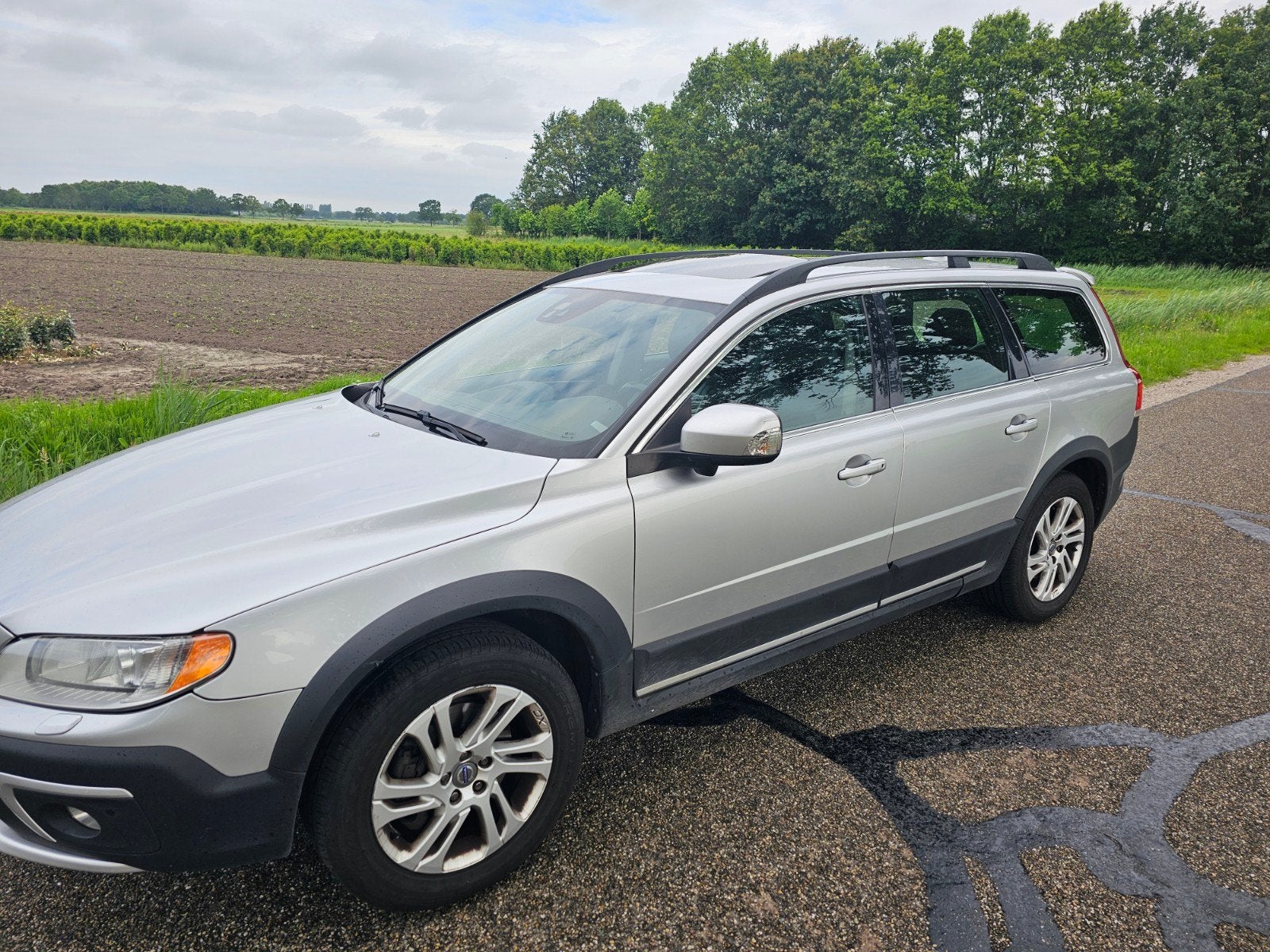 Volvo XC70 D4 2.0 120KW Aut6 2014 Grijs, Auto's, Volvo, 1984 cc, XC70, 163 pk, Stationwagon