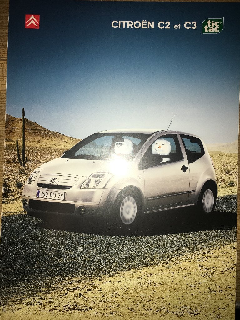 12x Citroën C2 C3 Pluriel Picasso brochures folders GB F D B, Ophalen of Verzenden, Zo goed als nieuw, Citroën