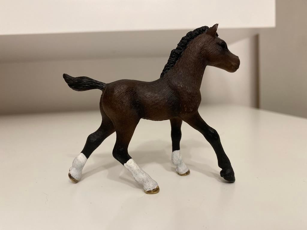 Schleich Arabier Veulen ~ 13762, Ophalen of Verzenden, Zo goed als nieuw, Paard, Beeldje of Figuurtje