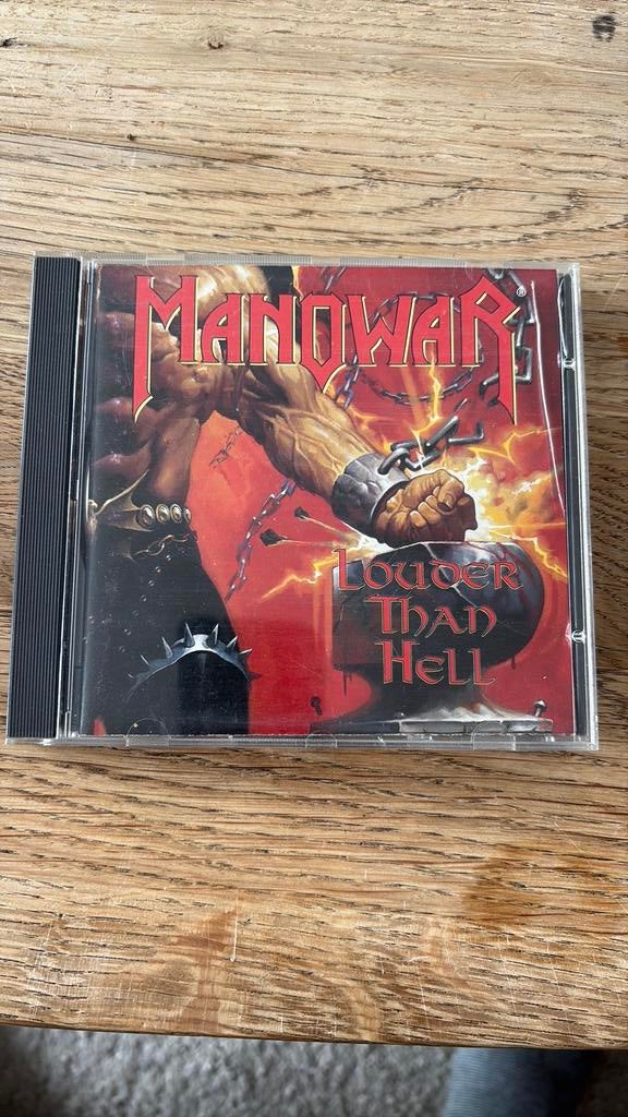 Manowar / louder than hell cd, Ophalen of Verzenden, Zo goed als nieuw