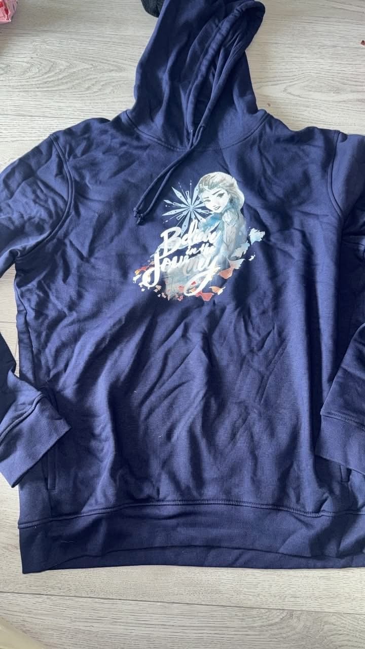 Nieuwe Disney Frozen Elsa Hoodie - Maat XXL, Kleding | Dames, Verzenden, Nieuw, Maat 46/48 (XL) of groter, Blauw