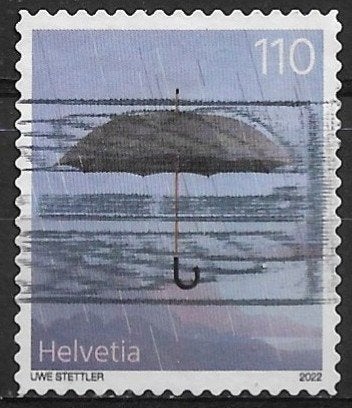 Zwitserland 2022 mi. 2758 ROUWZEGEL, Verzenden, Gestempeld