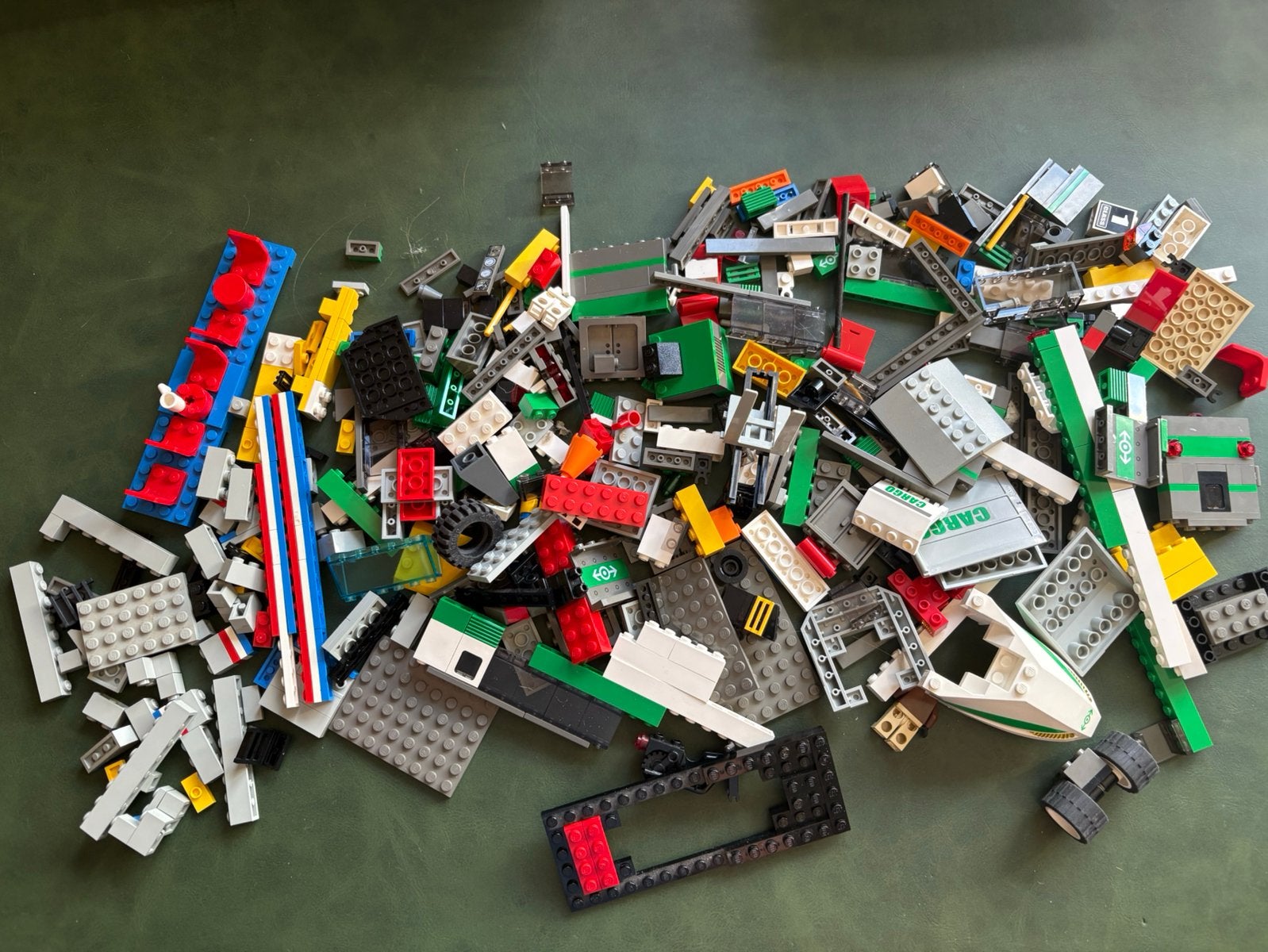Partij lego trein onderdelen, Kinderen en Baby's, Lego, Lego, Ophalen of Verzenden, Zo goed als nieuw