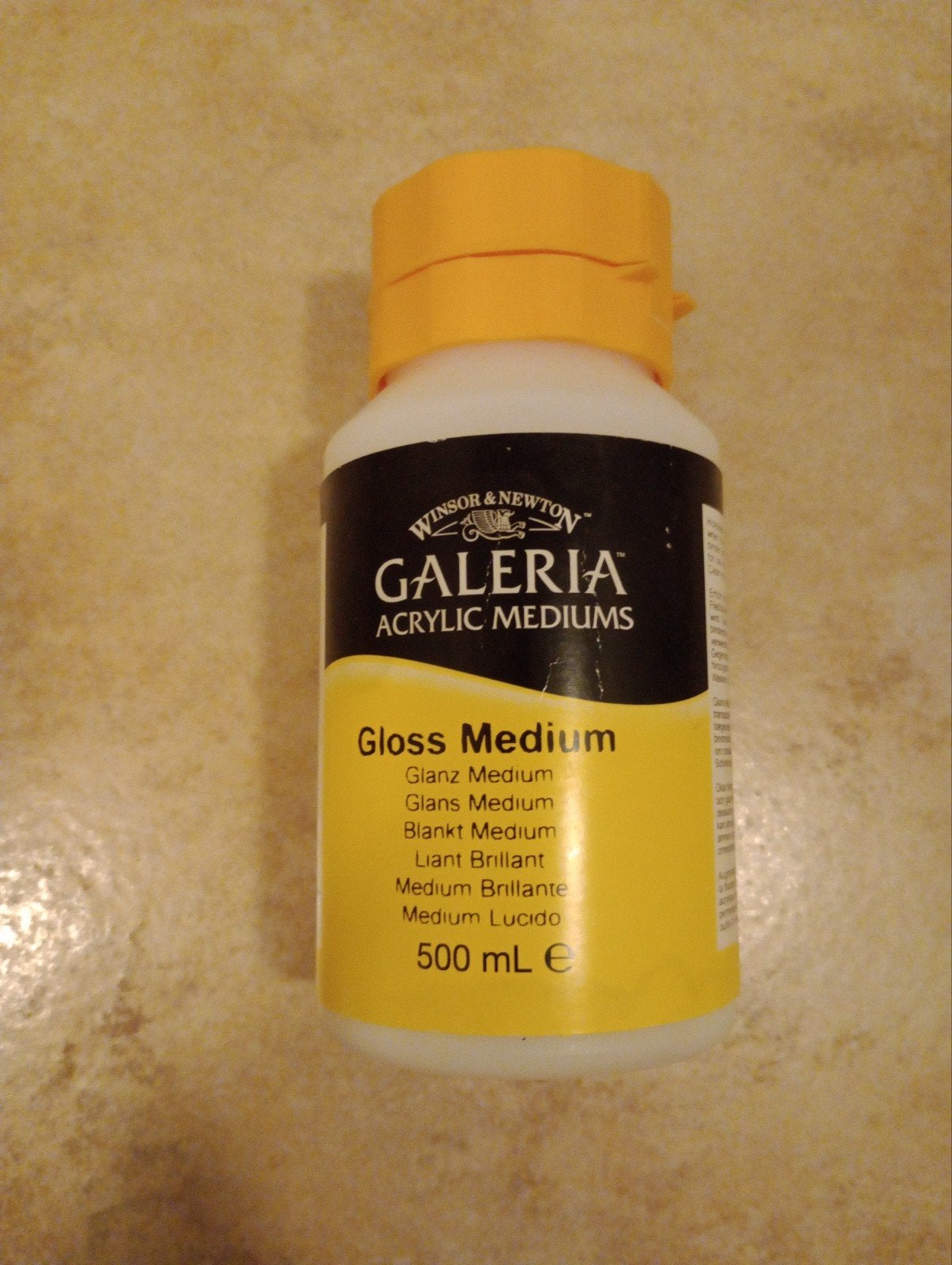 Winsor & Newton Galeria Gloss Medium 500ml, Verzenden, Nieuw