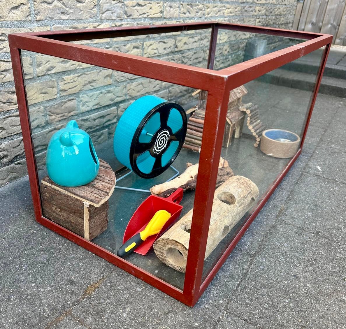 Hamsterkooi terrarium knaagdieren, Kooi, Gebruikt, Hamster, Ophalen
