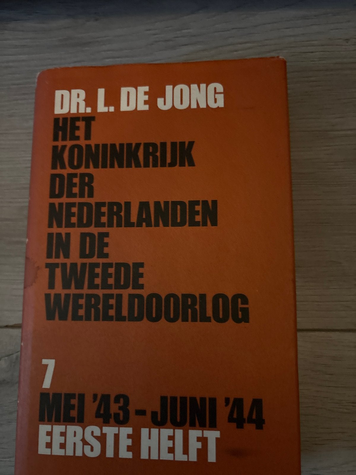 Het Koninkrijk der Nederlanden in WOII - De Jong, Boeken, Verzenden, Tweede Wereldoorlog, Gelezen, Algemeen