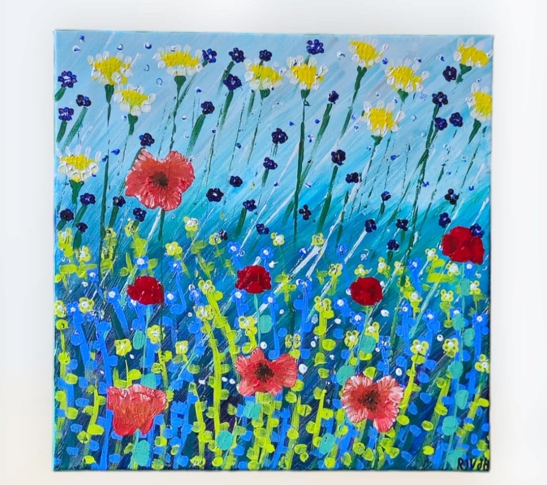 Schilderij 40 cm x 40 cm, Ophalen