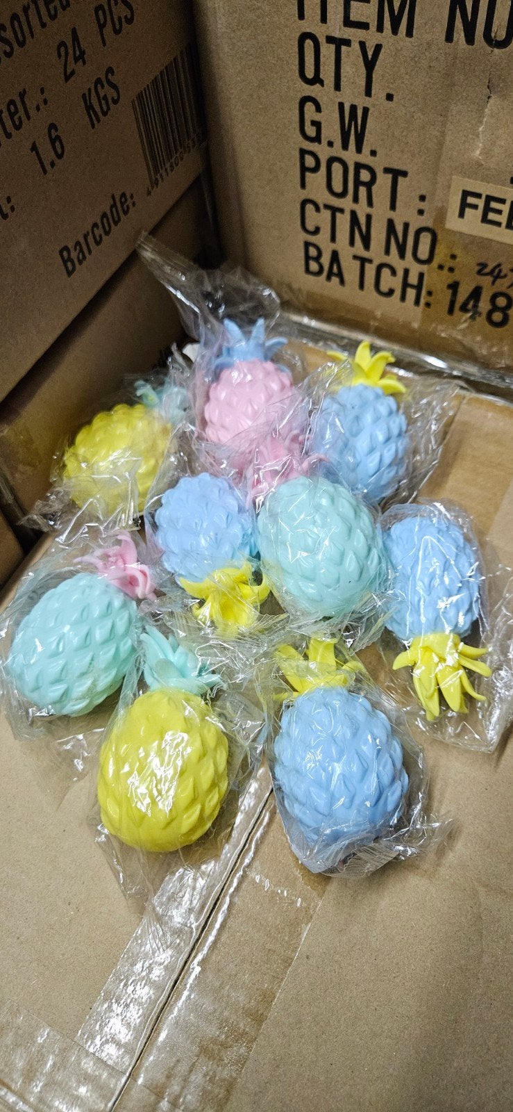 squishy ananas, Ophalen of Verzenden