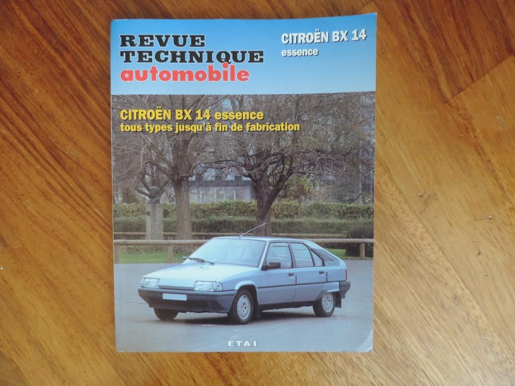  VRAAGBAAK CITROEN BX – REVUE TECHNIQUE, Ophalen of Verzenden