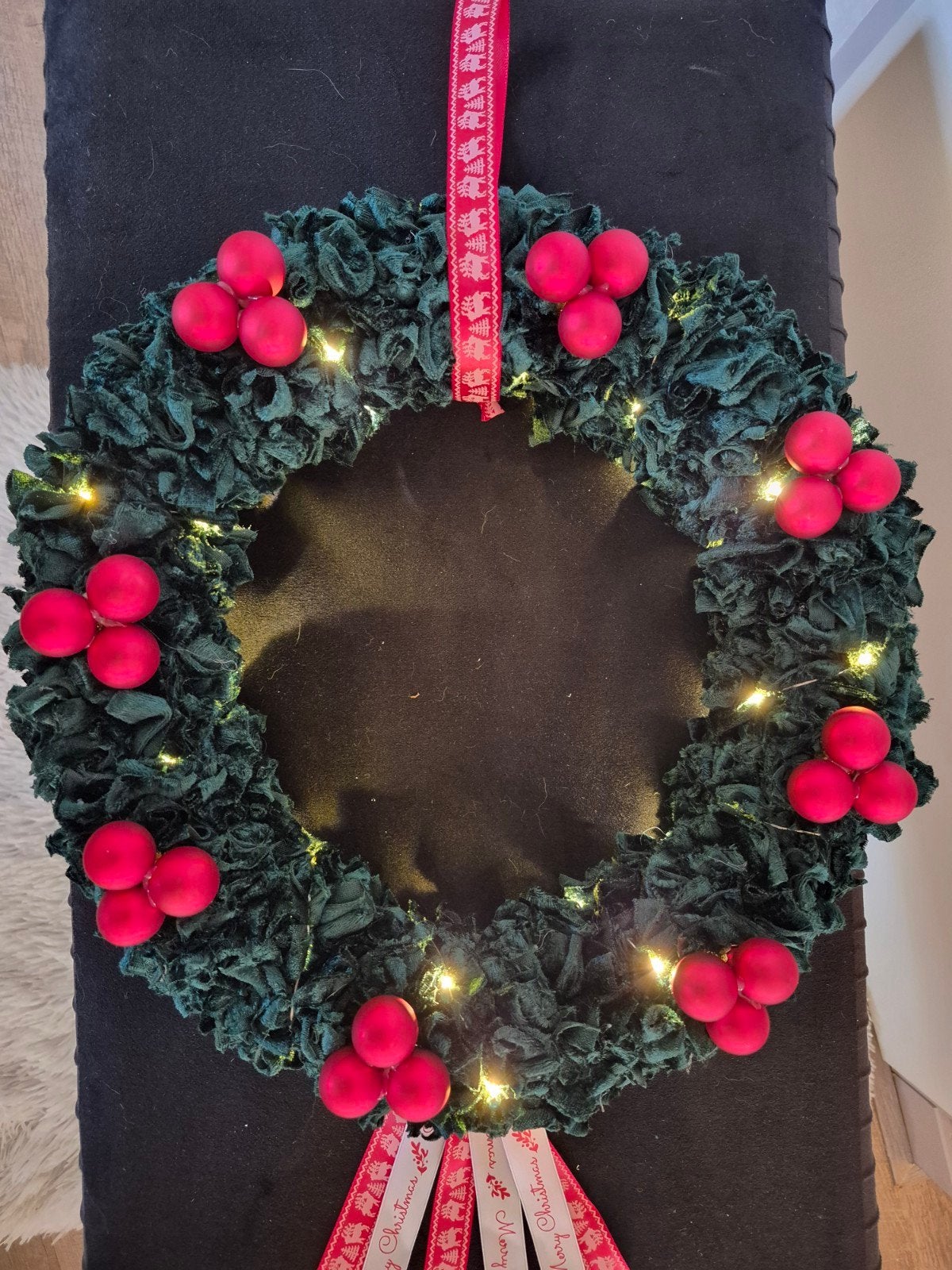kerstkrans, Huis en Inrichting, Textiel, Ophalen, 40 cm, Nieuw
