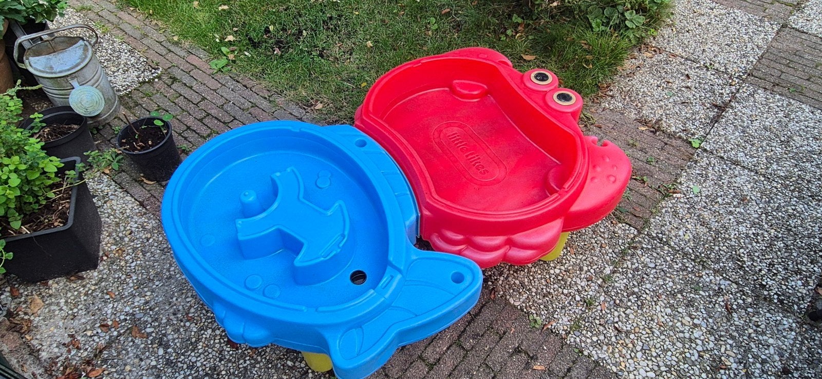 Little Tikes Zand- en Watertafel (Krab en Vis), Ophalen, Gebruikt