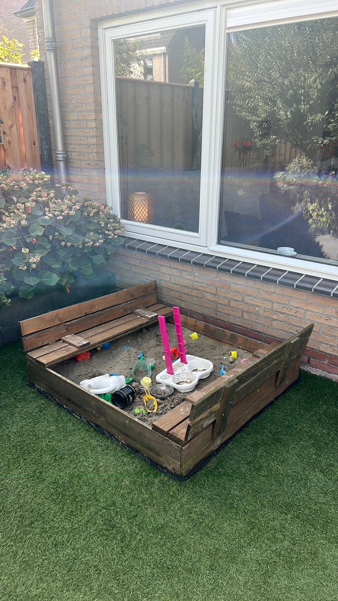 Zandbak, Kinderen en Baby's, Ophalen, Gebruikt