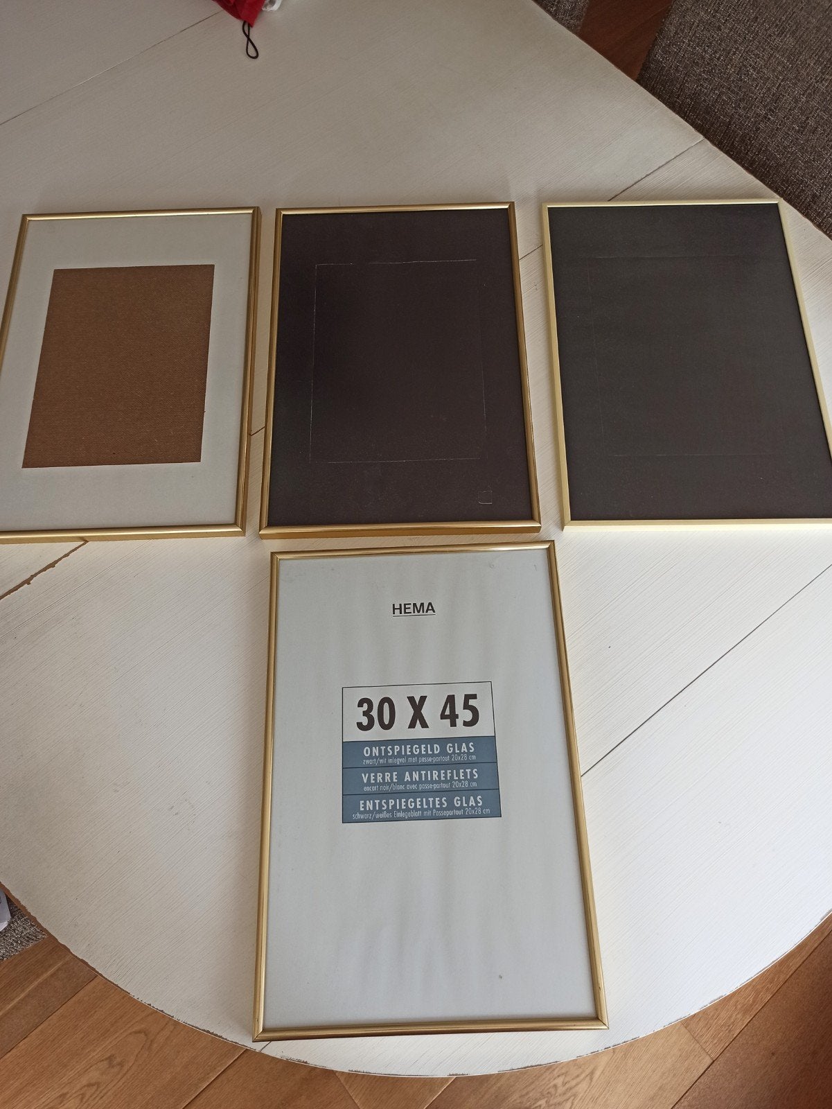 nog 3 foto lijsten, Audio, Tv en Foto, Fotografie | Fotolijsten, Ophalen of Verzenden, Zo goed als nieuw, Hangend, Goud