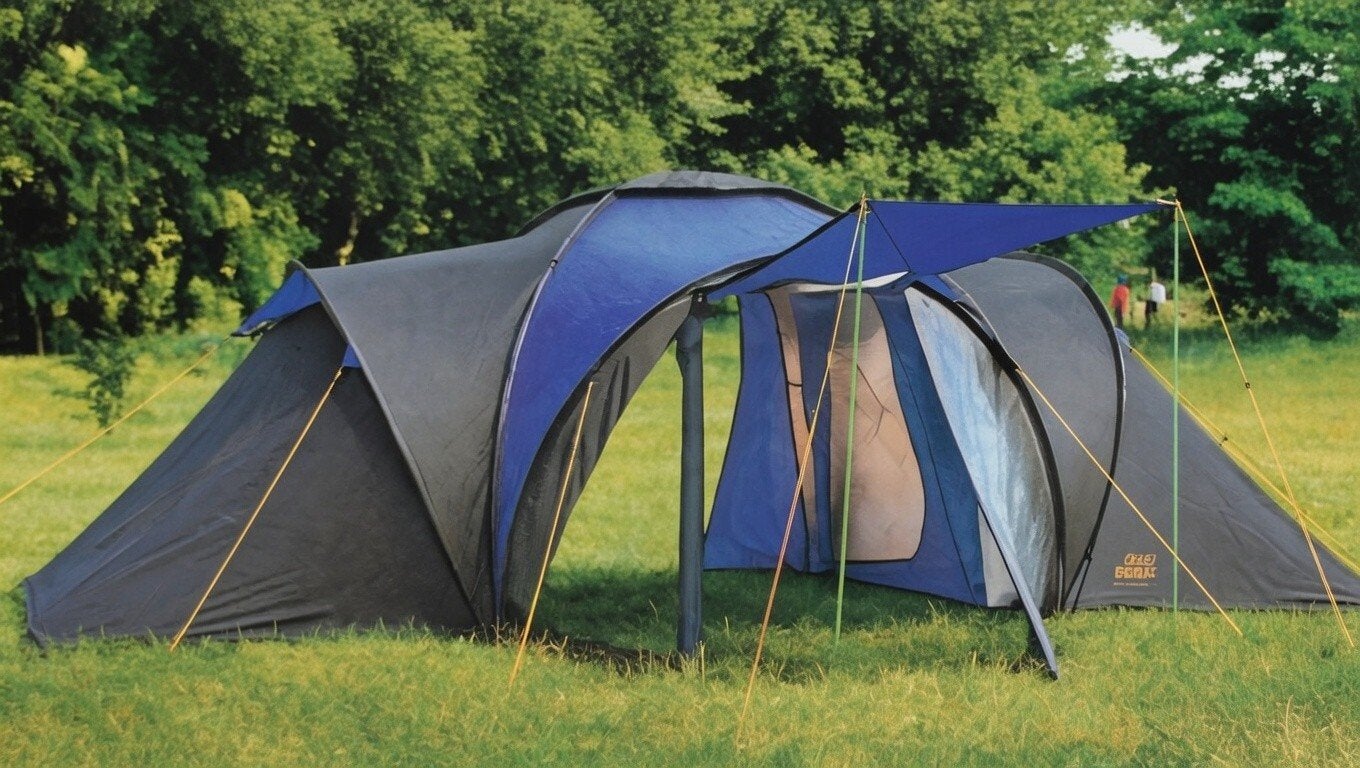 High Peak Derby 6 Persoons Koepeltent - 1x gebruikt, Caravans en Kamperen, Tenten, Ophalen