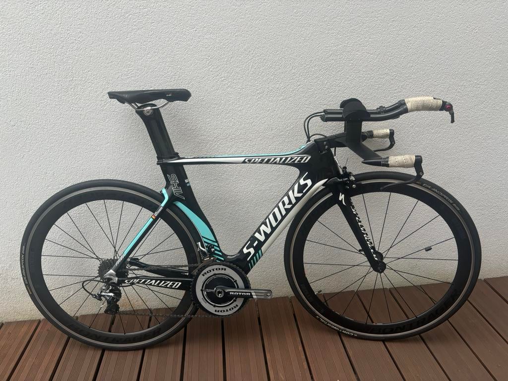 Specialized S-works shiv tijdritfiets tt fiets carbon maat S, 28 inch, Carbon, Velgrem, 49 tot 53 cm
