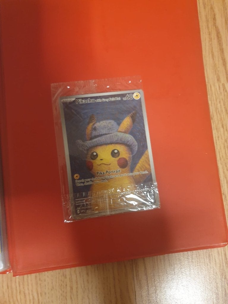 Pikachu with grey felt hat, Ophalen, Nieuw