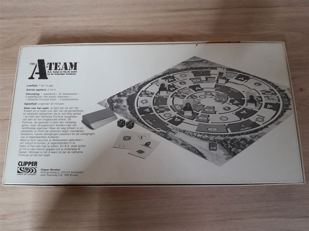 A-team - the a team het bordspel - s1300, Verzenden, Zo goed als nieuw