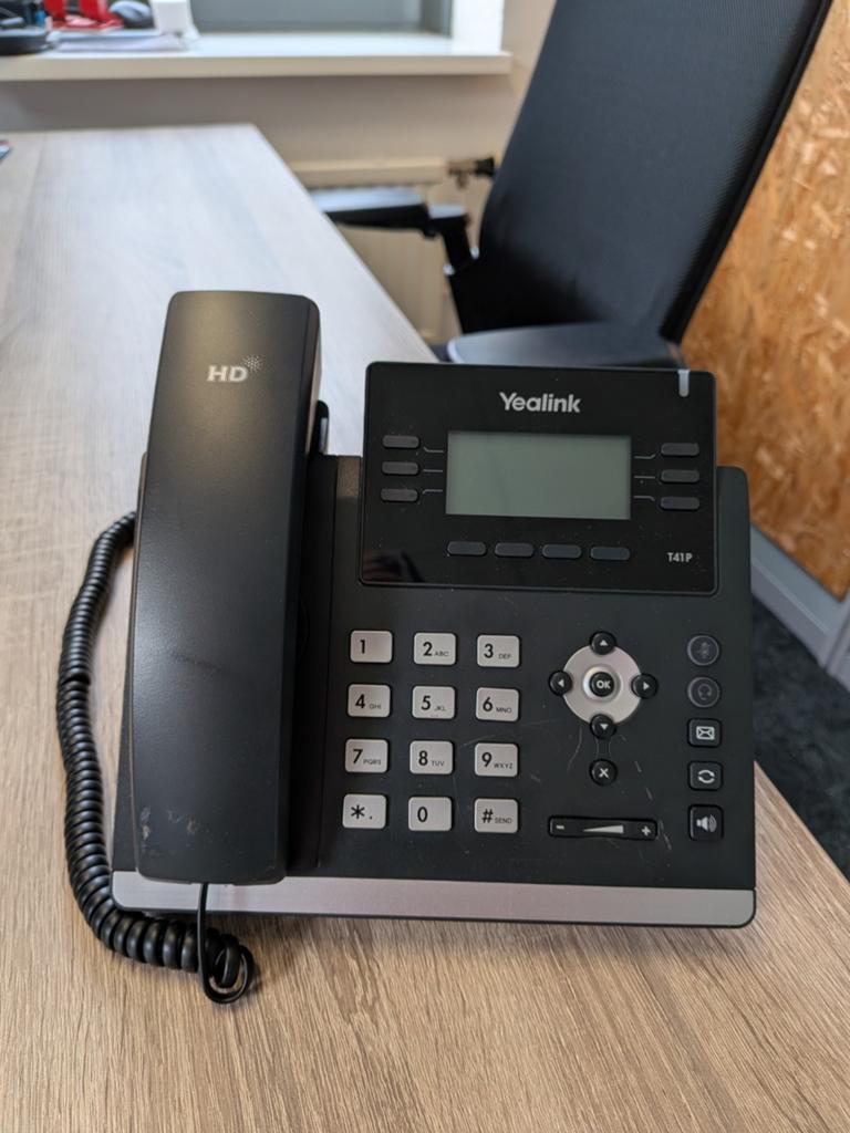 Yealink T41P VoIP Telefoon - Zakelijke IP-telefoon, Telecommunicatie, Vaste telefoons | Handsets en Draadloos, Ophalen of Verzenden