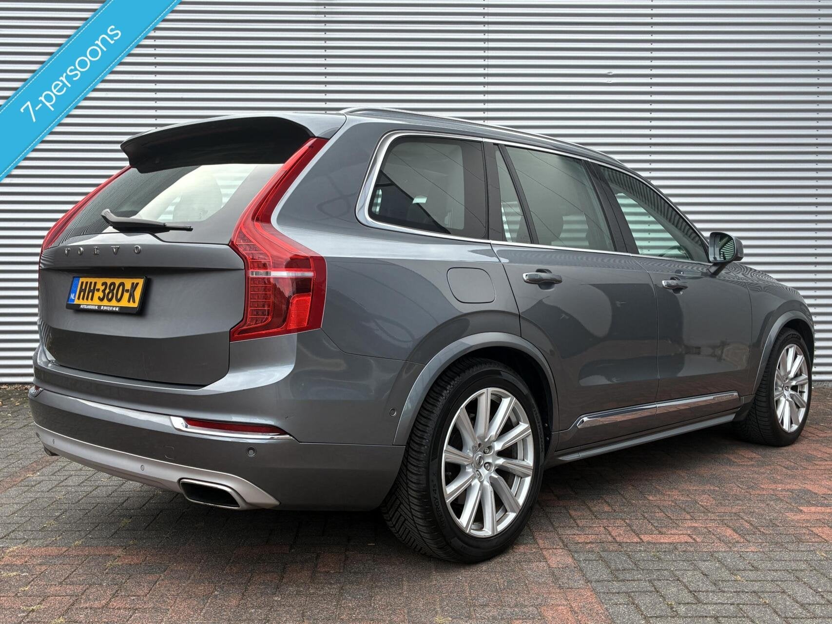 Volvo XC90 2.0 T8 Twin Engine AWD Autom 7 Persoons Leer Pano, Dealer onderhouden, Gebruikt, 320 pk, 7 stoelen