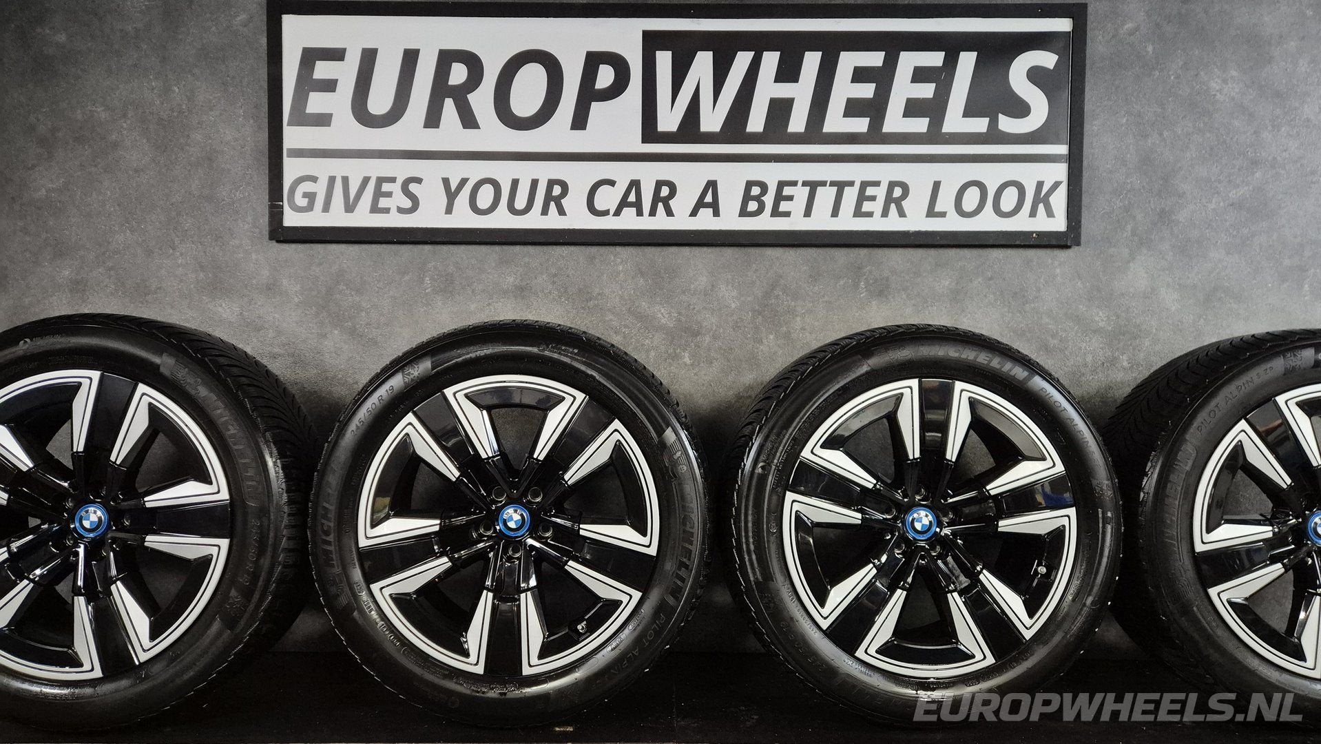 BMW iX3 G08 19 inch velgen 842 winterbanden Michelin, 19 inch, -, -, Banden en Velgen
