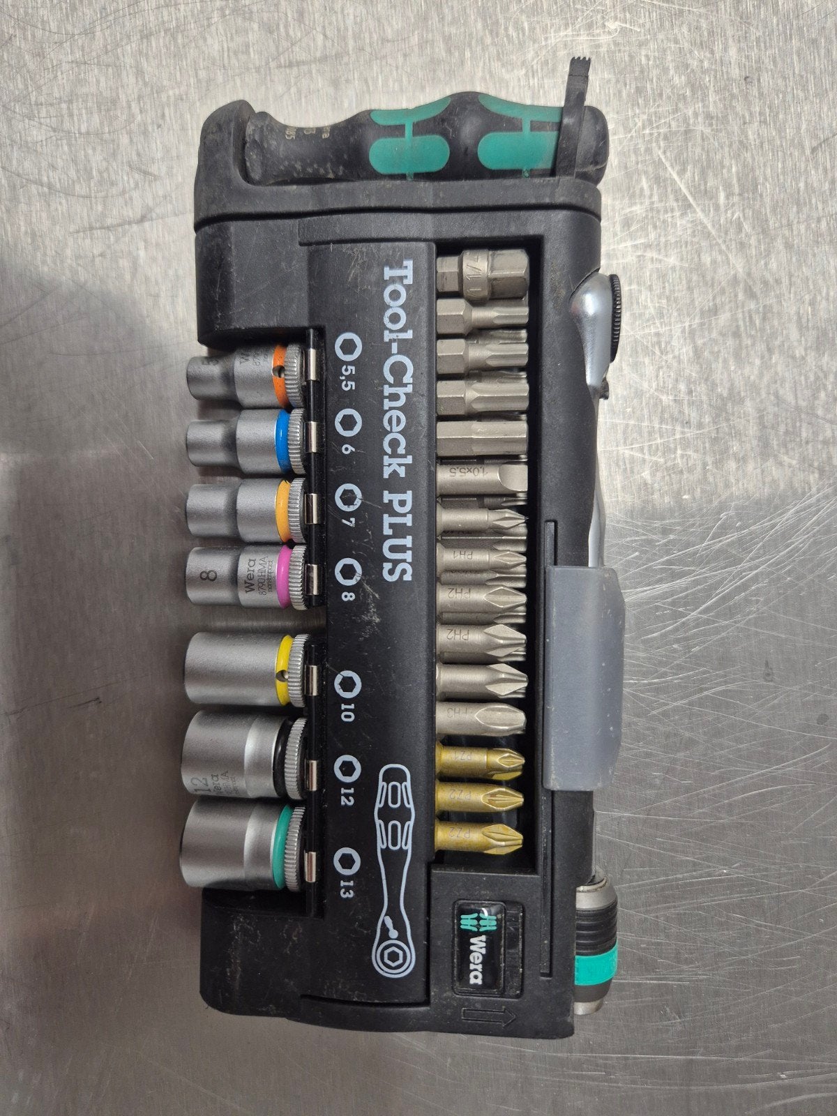 Wera Tool-Check PLUS bit- en doppenset, Ophalen of Verzenden, Zo goed als nieuw, Bitset, Overige merken