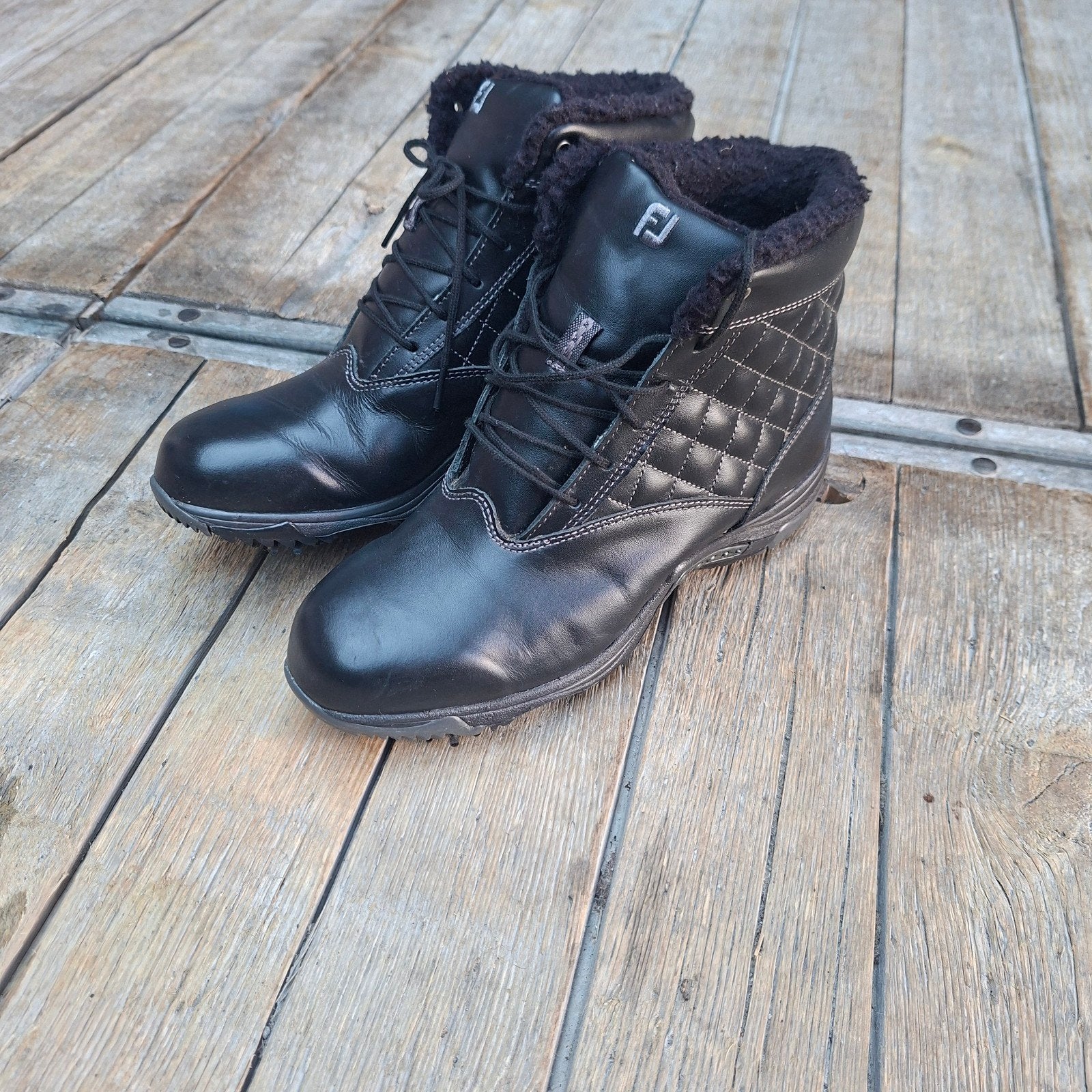 FootJoy dames golfschoenen winter - zwart, maat 38, Ophalen of Verzenden, Zo goed als nieuw, Schoenen