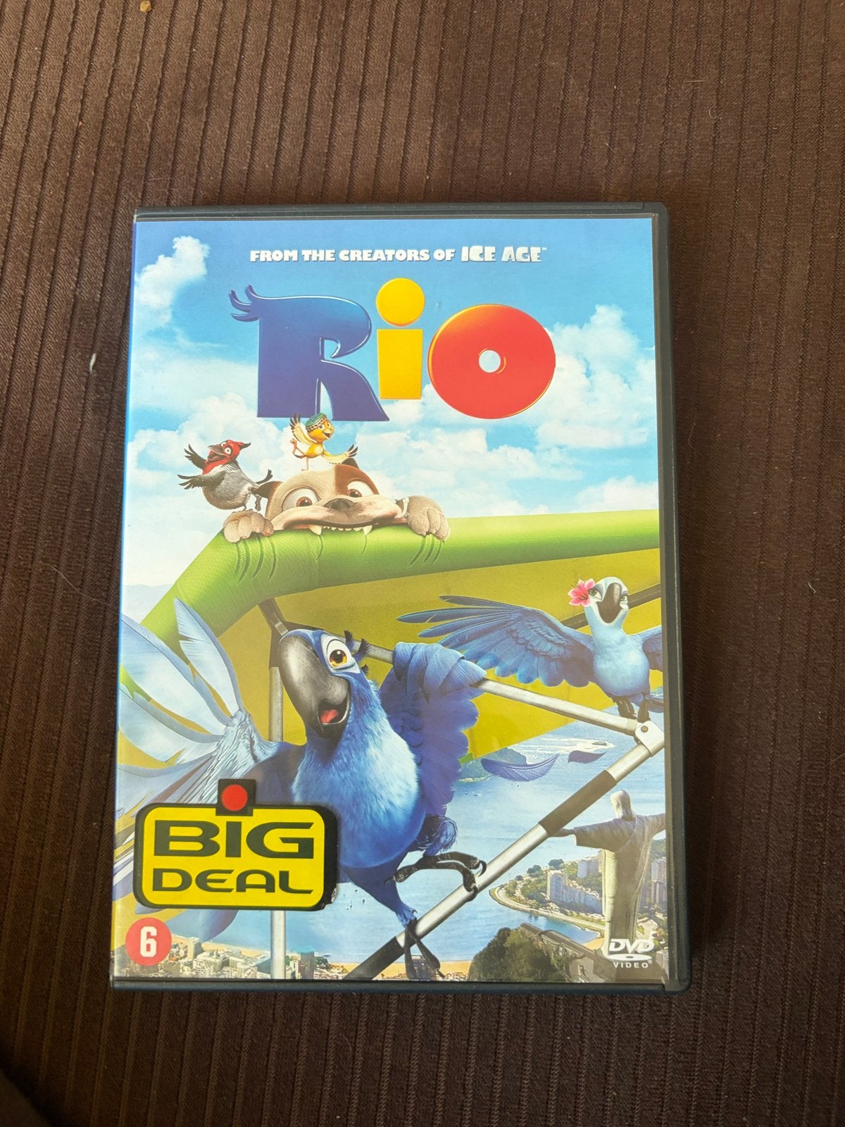 Rio - Animatiefilm DVD (Alle leeftijden), Cd's en Dvd's, Gebruikt, Animatie, Alle leeftijden, Nederlands