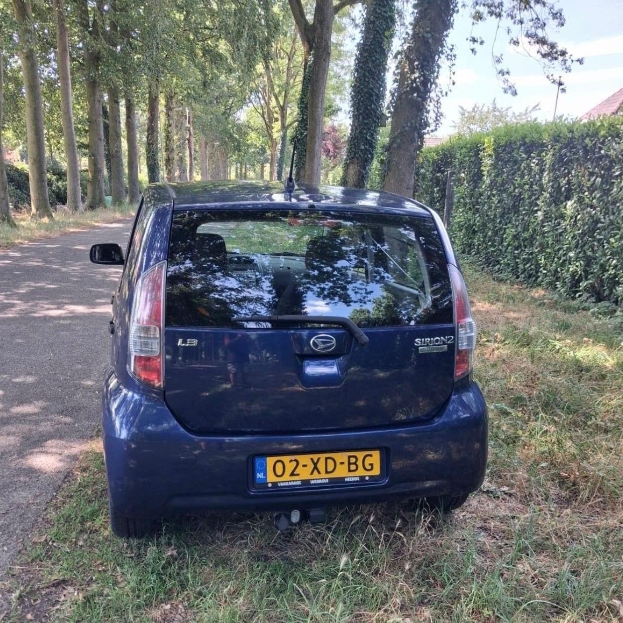Daihatsu Sirion 2007 Automaat  lage km stand, Auto's, Dealer onderhouden, Stof, 4 cilinders, Blauw