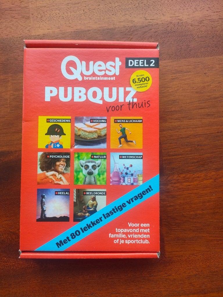 Quest pubquiz nieuw, Ophalen of Verzenden, Nieuw