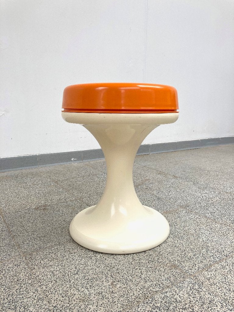 Vintage Space Age Emsa Tulip krukje 1970's, Ophalen of Verzenden, Gebruikt, Kunststof