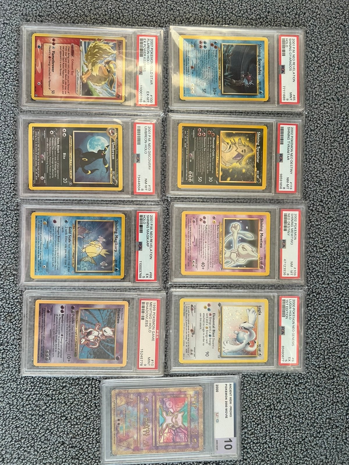 Pokemon cards. PSA. Sold once only., Ophalen of Verzenden, Zo goed als nieuw