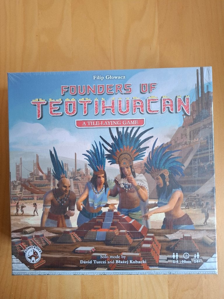 Bordspel Founders of Teotihuacan (EN), Hobby en Vrije tijd, Gezelschapsspellen | Bordspellen, Een of twee spelers, Ophalen of Verzenden