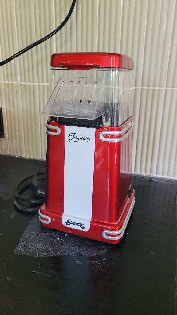 Popcornmachine, Ophalen, Overige typen, Kunststof, Zo goed als nieuw