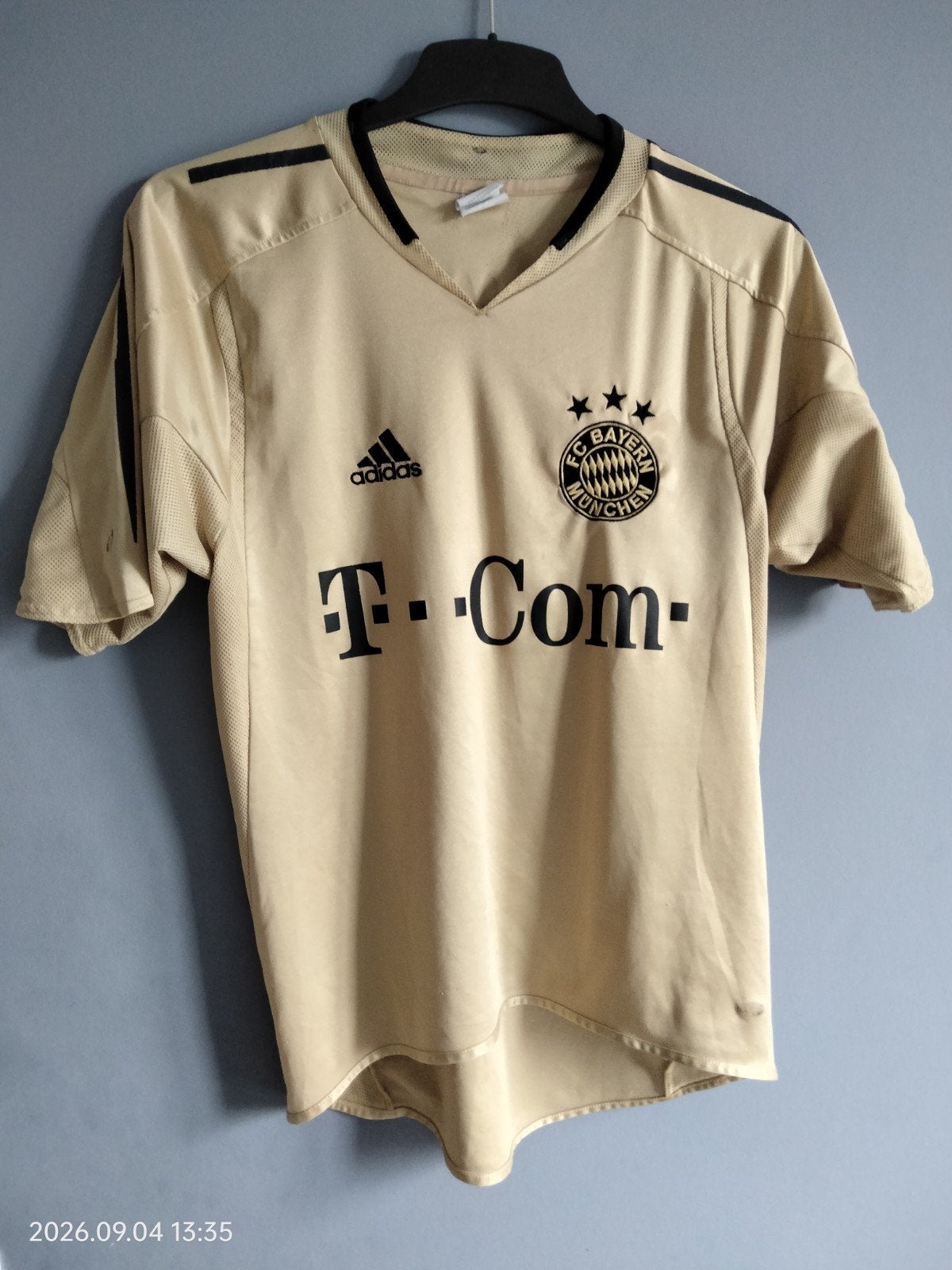 fc Bayern München shirt 2004/2005 maat s, Maat S, Ophalen of Verzenden, Gebruikt, Shirt