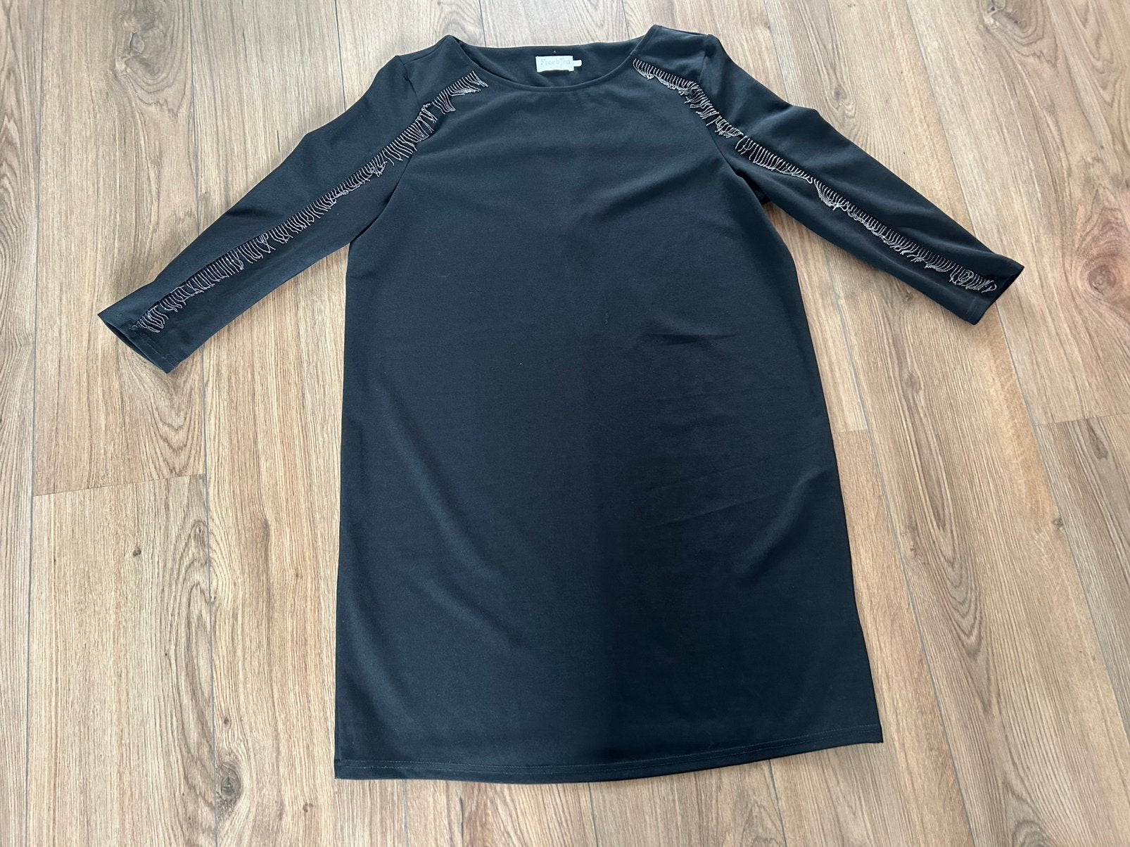 Freebird zwarte jurk maat XL, Kleding | Dames, Jurken, Zwart, Maat 46/48 (XL) of groter, Ophalen of Verzenden, Zo goed als nieuw