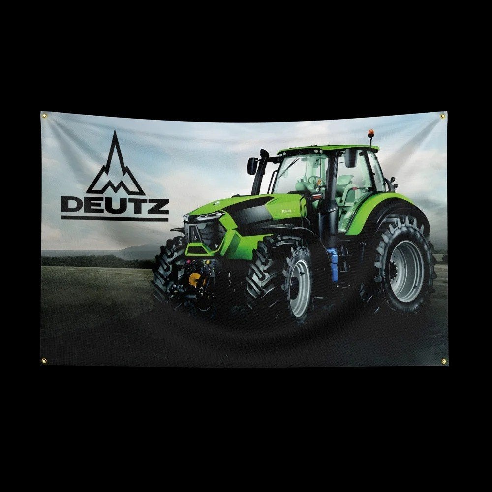 Grote vlaggen Liebherr / Deutz (150x90cm), Ophalen of Verzenden, Nieuw