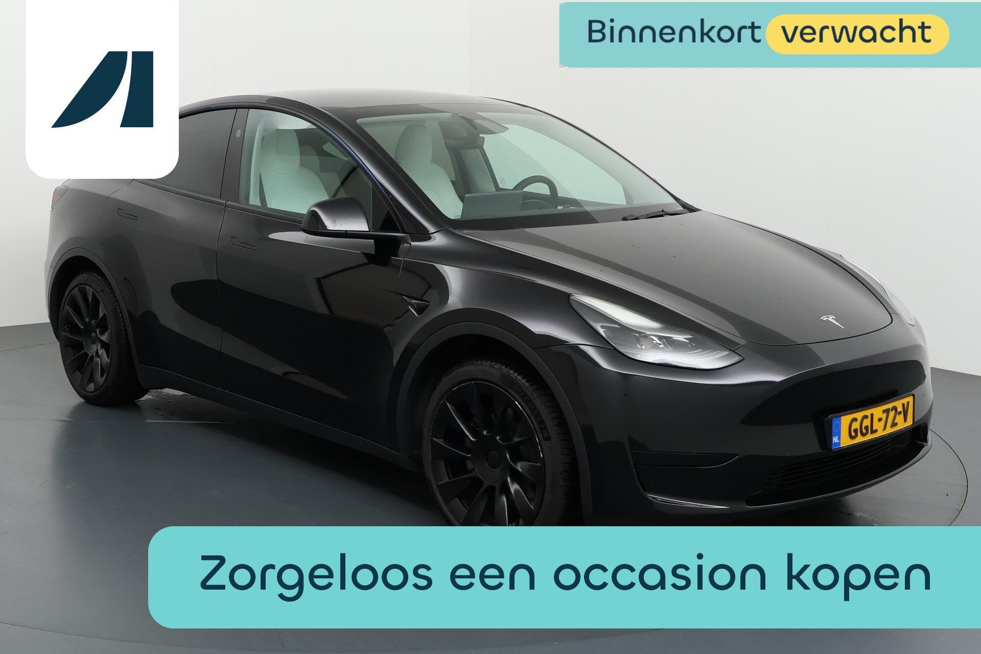 Tesla Model Y RWD 58 kWh Stijlvol en stil onderweg met verra, Auto's, Automaat, 238 pk, Gebruikt, 375 min