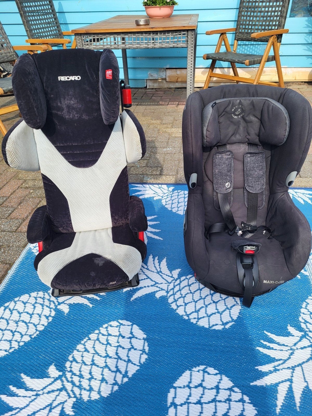 Recaro en Maxi-Cosi autostoeltjes - verstelbaar, Ophalen