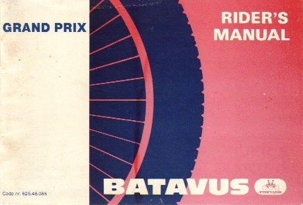 Batavus Grand Prix manual Bromfiets (5923z), Verzenden, Zo goed als nieuw